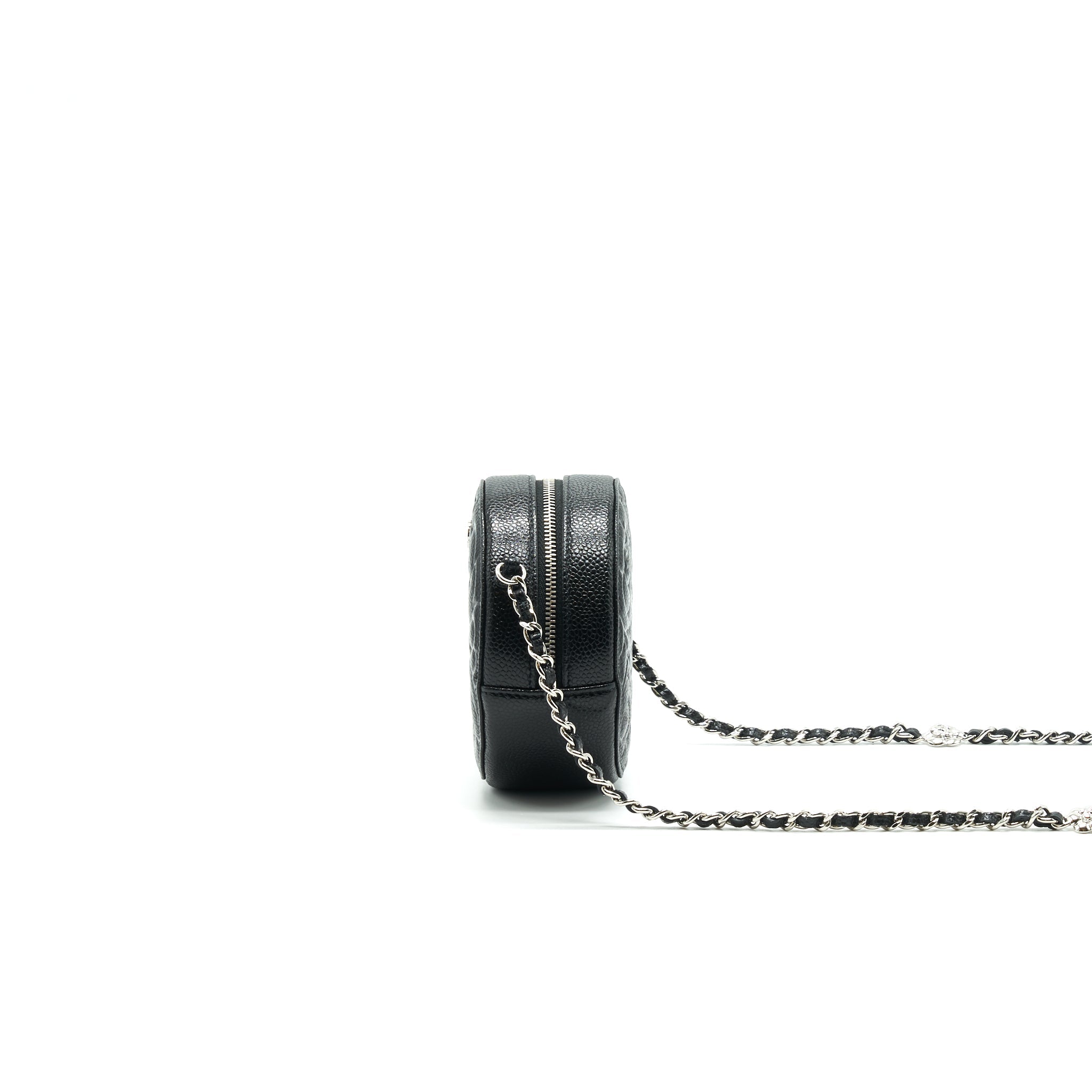 chanel-camellia-round-clutch-with-chain-black