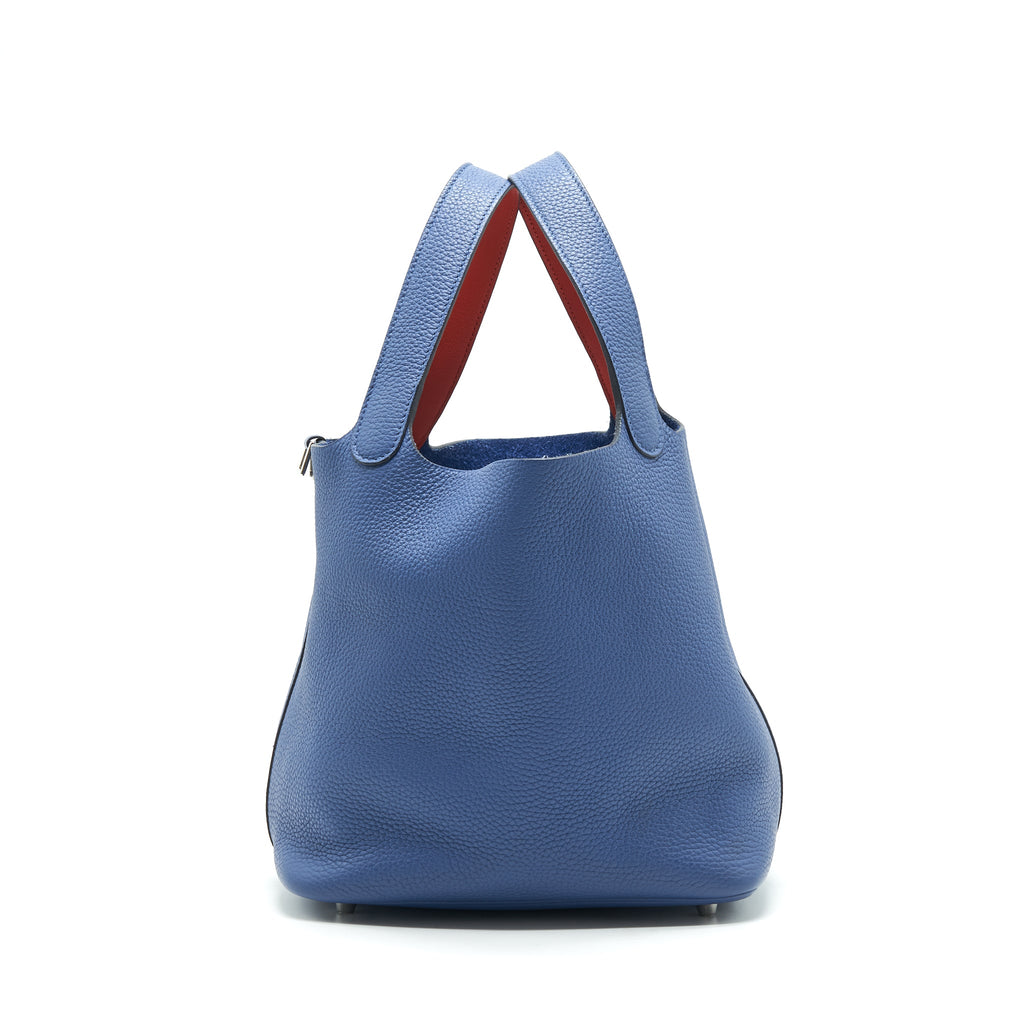 hermes-picotin-22-blue-with-orange-handle-stamp-a