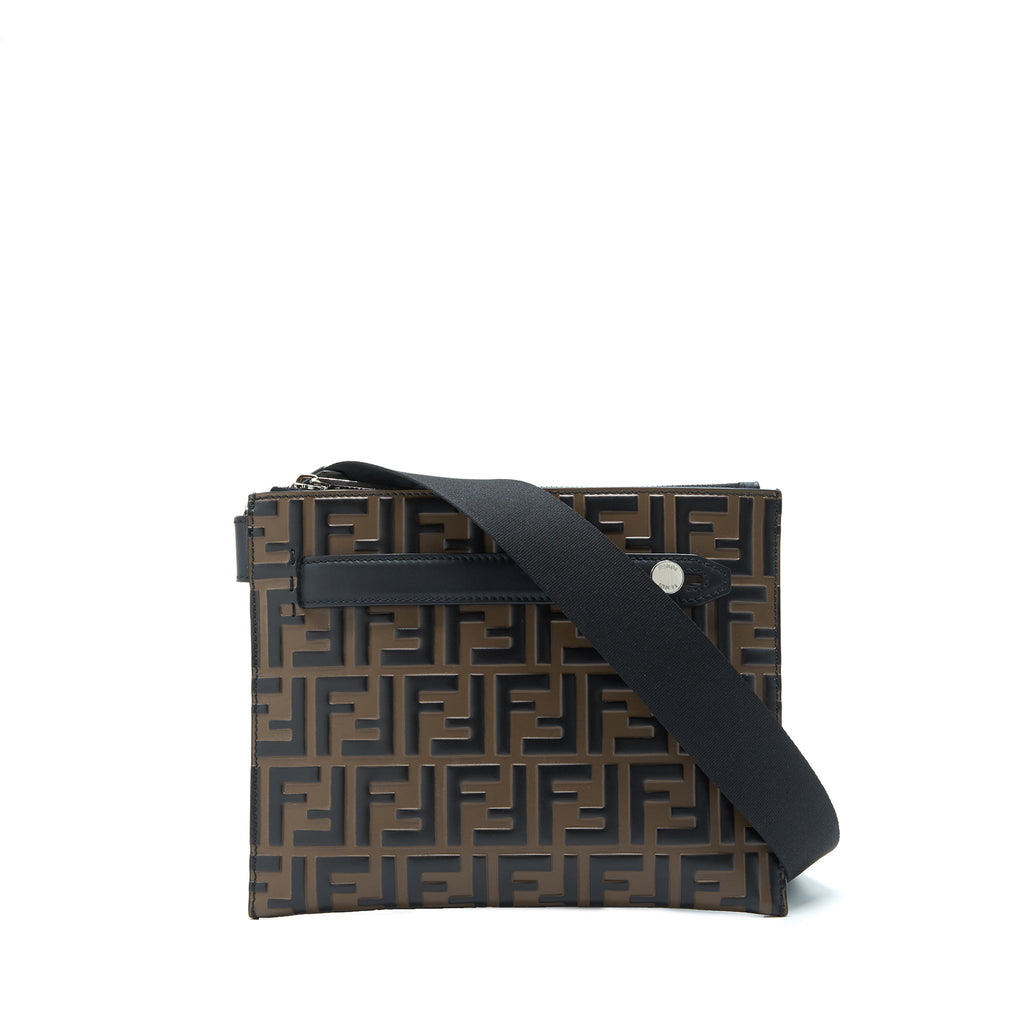 fendi-mini-messenger-bag-brown-black-shw-1
