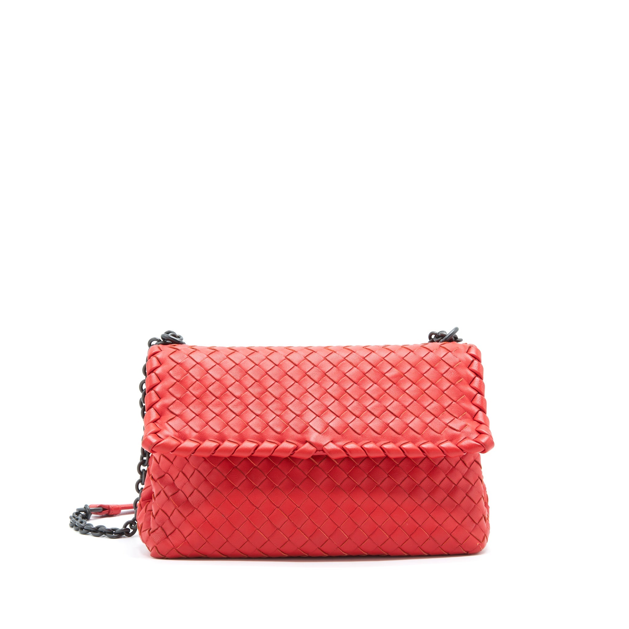 bottega-veneta-olympia-bag-red