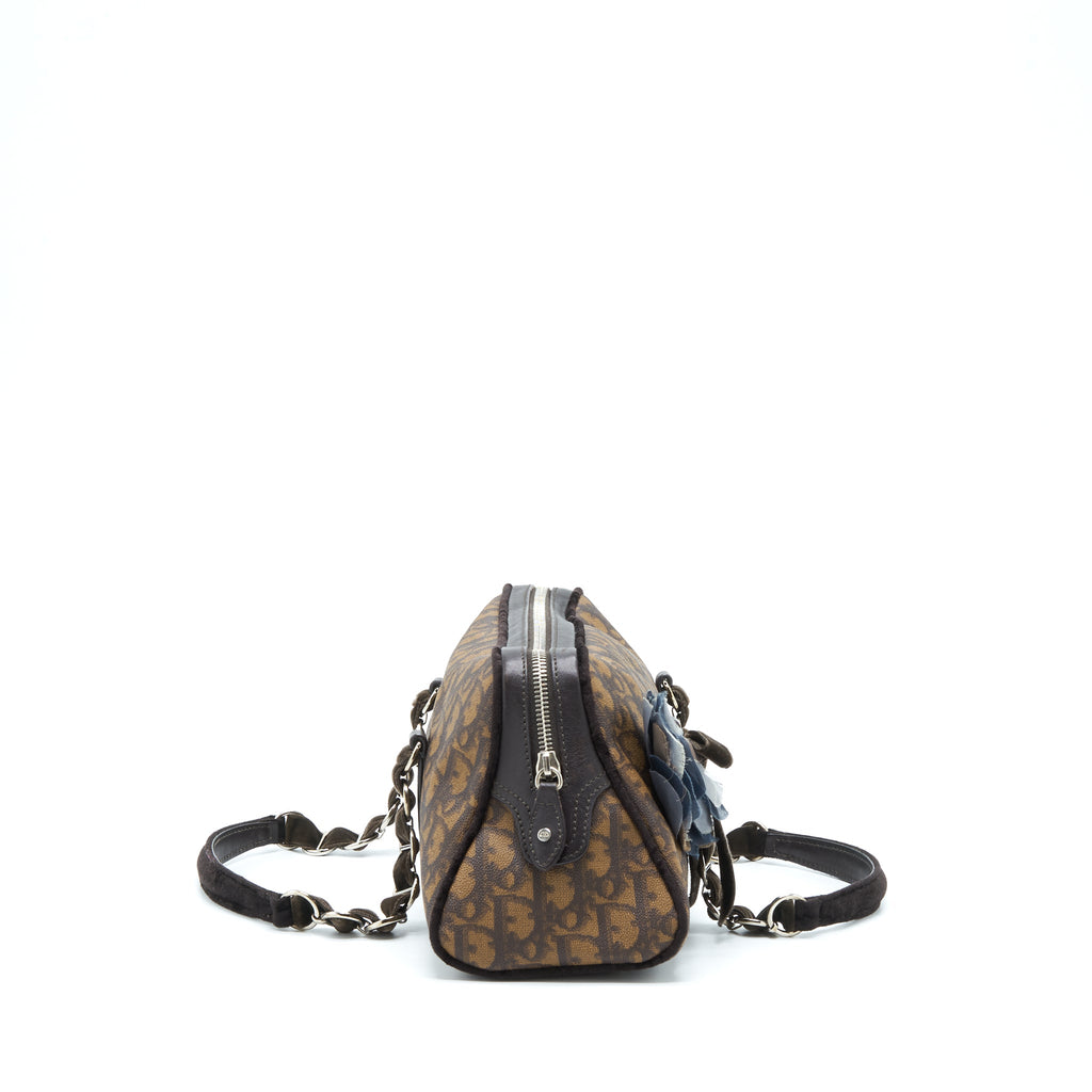 dior-vintage-romantique-trotter-bag-canvas-velvet-shw