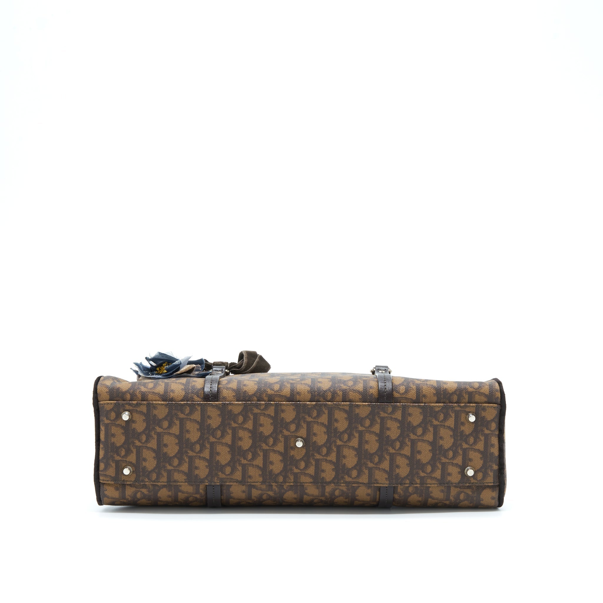 dior-vintage-romantique-trotter-bag-canvas-velvet-shw