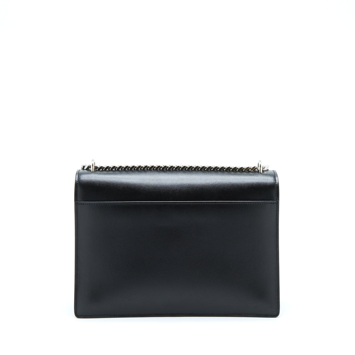 saint-laurent-ysl-medium-sunset-bag-calfskin-black-shw