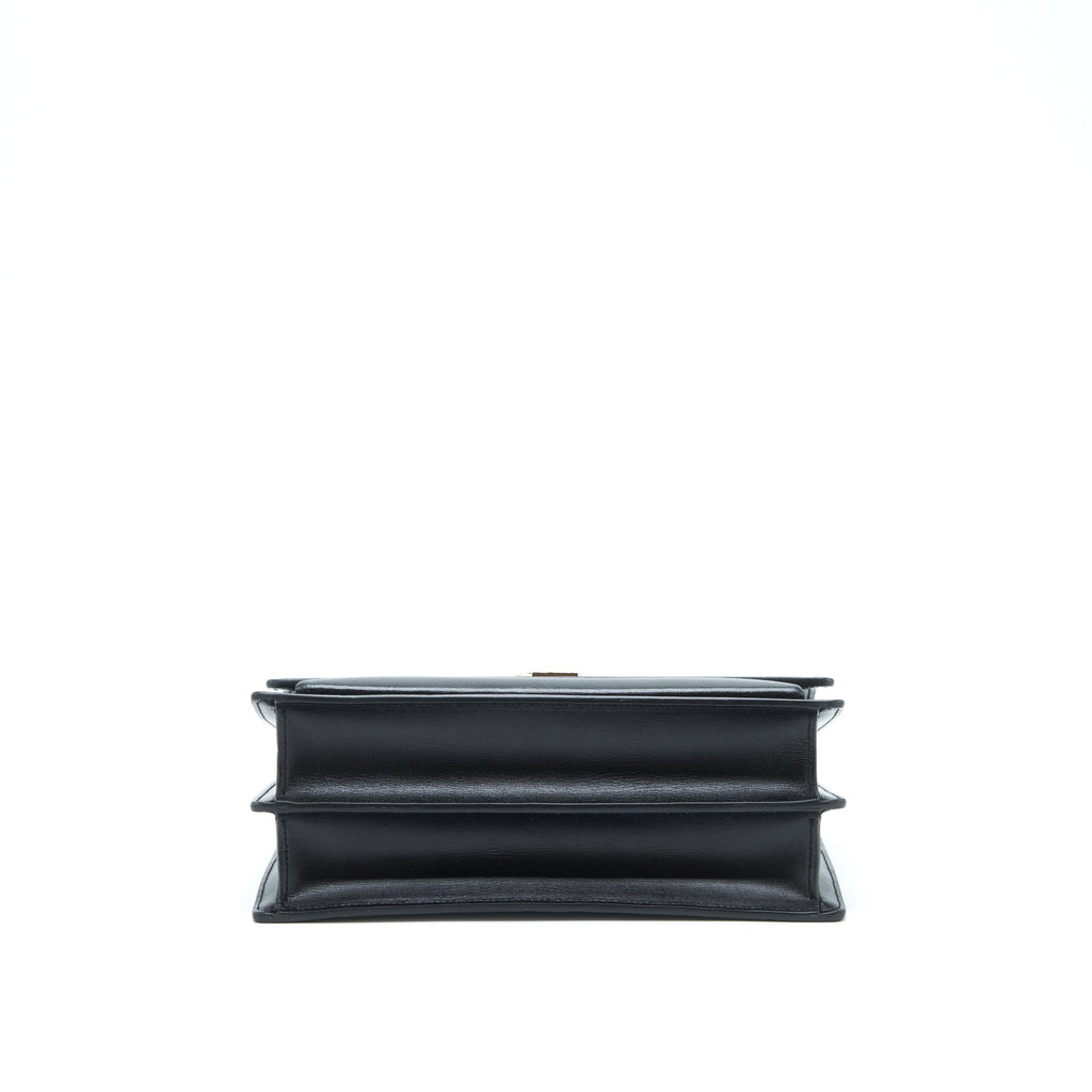 saint-laurent-ysl-medium-sunset-bag-calfskin-black-shw