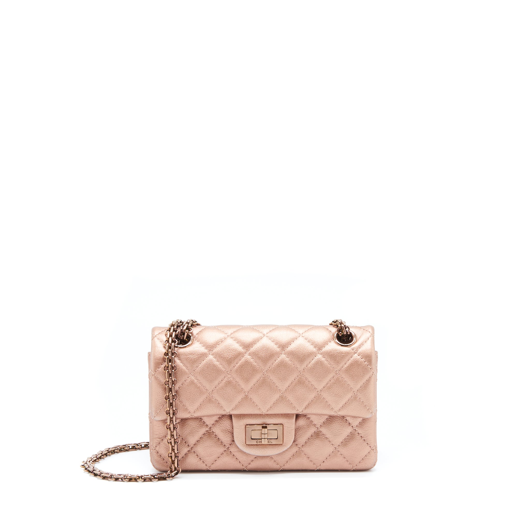 chanel-mini-2-55-reissue-flap-bag-calfskin-metallic-pink-with-pink-hardware-microchip