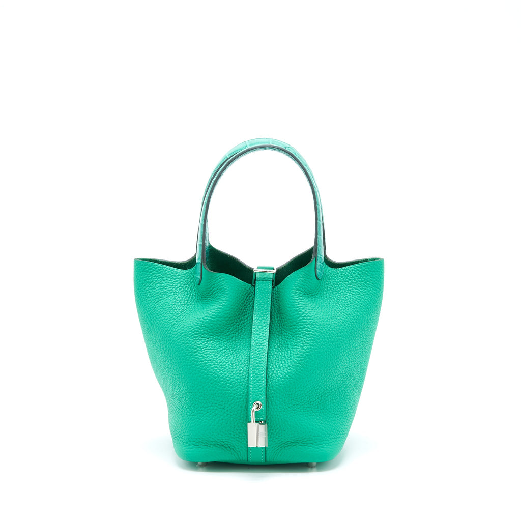 hermes-picotin-lock-18-touch-bag-clemence-with-alligator-handle-menthe-vert-jade-shw-stamp-x