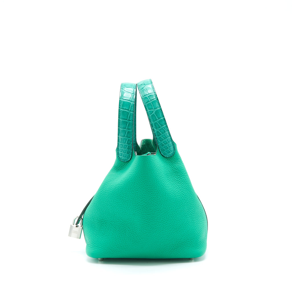 hermes-picotin-lock-18-touch-bag-clemence-with-alligator-handle-menthe-vert-jade-shw-stamp-x
