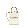celine-mini-vertical-tote-cabas-triomphe-canvas-calfskin-white