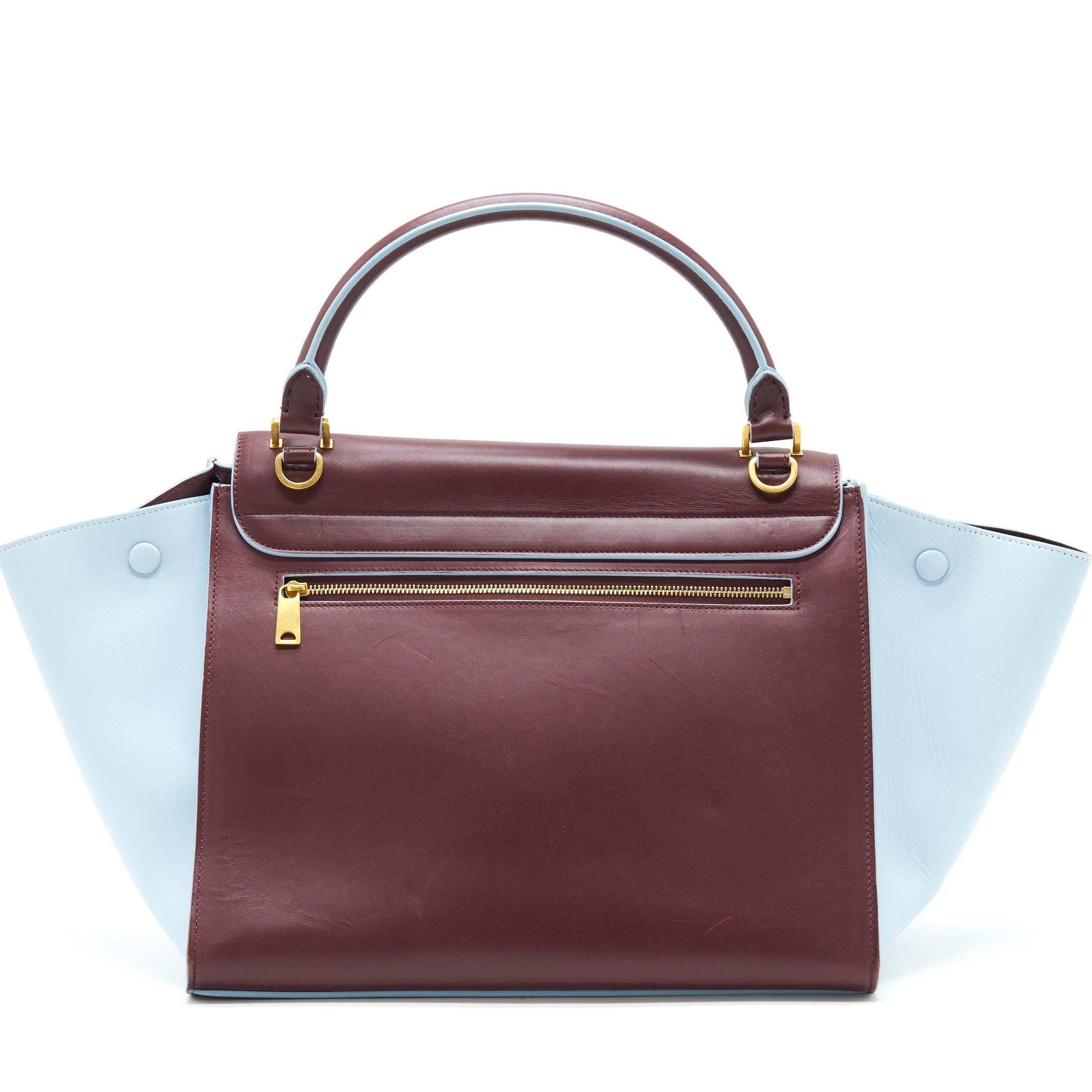 celine-trapeze-bag-burgundy-light-blu-ghw