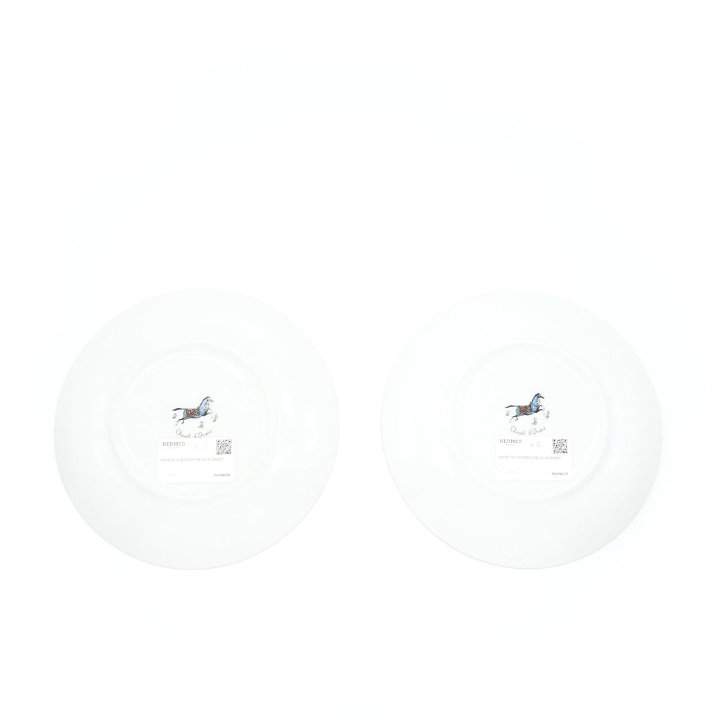 hermes-a-cheval-d-dessert-plate-sell-in-a-set