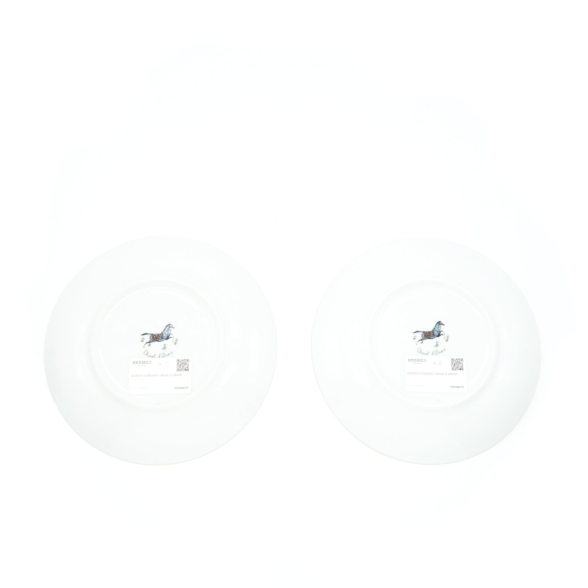 hermes-a-cheval-d-dessert-plate-sell-in-a-set