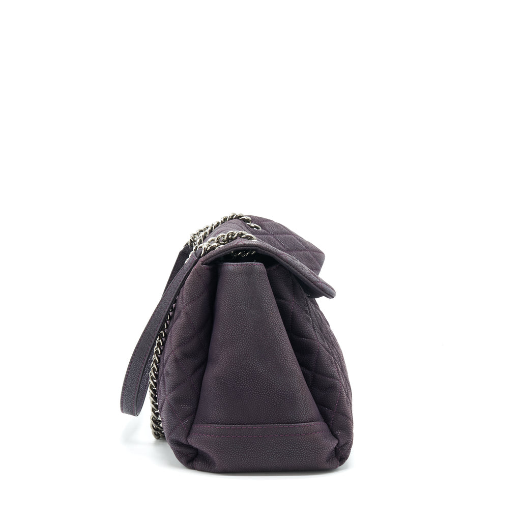 chanel-flap-tote-bag-with-chain-grained-calfskin-dark-purple-shw
