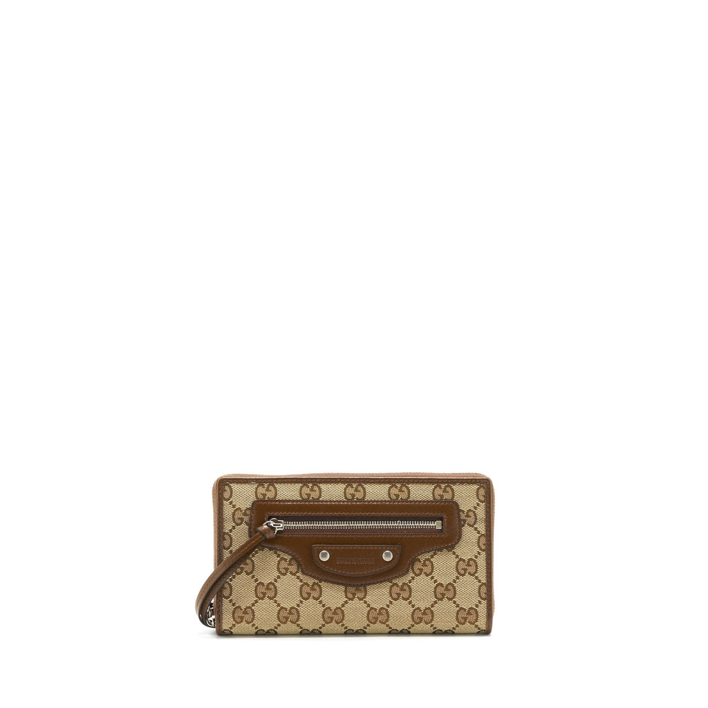 gucci-x-balenciaga-brown-2021-classic-zip-long-wallet-shw