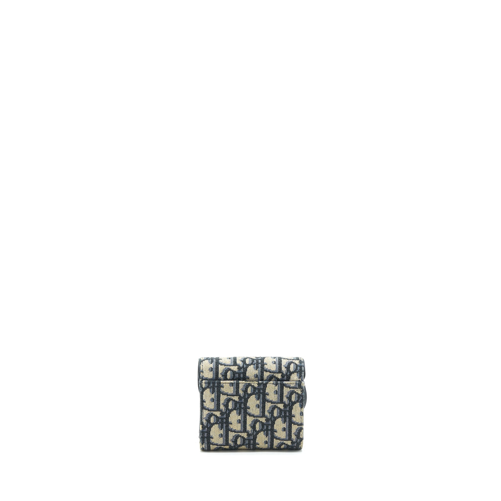 dior-saddle-small-wallet-blue-oblique-canvas-ghw