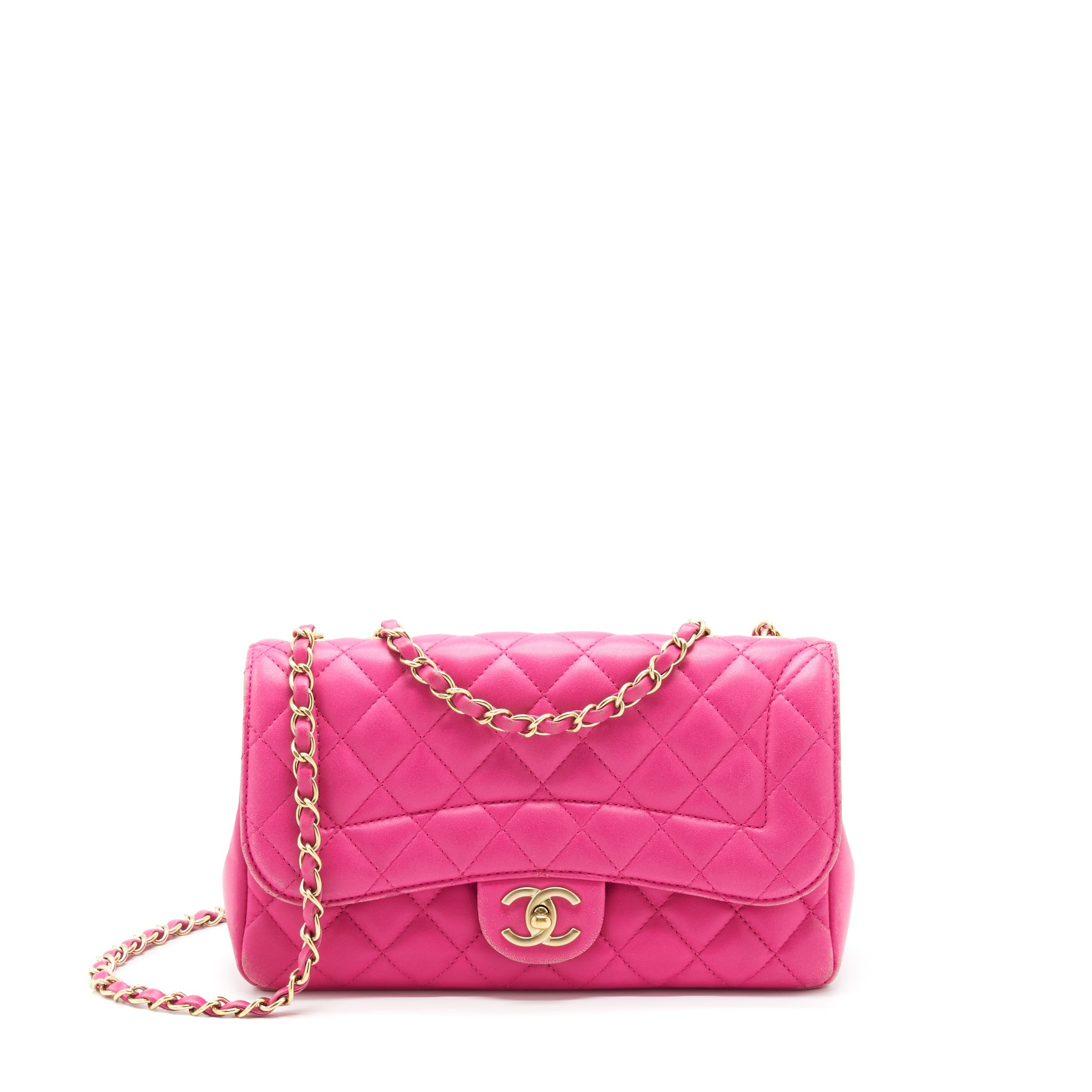 chanel-quilted-flap-bag-lambskin-pink-ghw