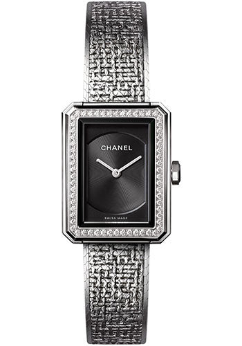 chanel-boyafriend-tweed-quartz-watch-small-steel-case-diamond-bezel-black-dial-steel-bracelet-h4877