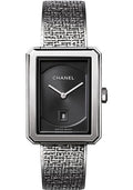chanel-boyafriend-tweed-quartz-watch-medium-steel-case-black-dial-steel-bracelet-h4878