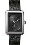 chanel-boyafriend-tweed-manual-wind-watch-large-steel-case-black-dial-steel-bracelet-h5201