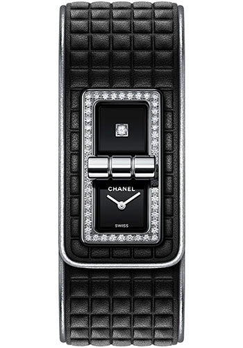 chanel-code-coco-leather-quartz-watch-black-quilted-pattern-calfskin-and-steel-case-diamond-bezel-black-dial-black-strap-limited-edition-of-255-h6208