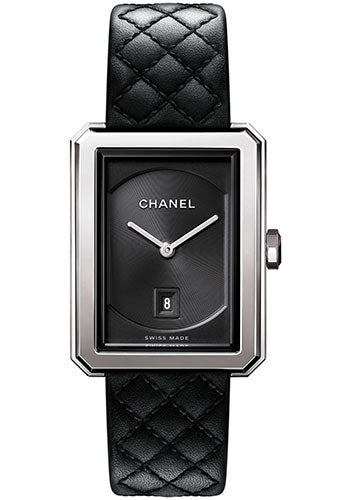 chanel-boyafriend-quartz-watch-medium-steel-case-black-dial-black-strap-h6585