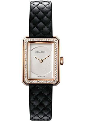 chanel-boyafriend-quartz-watch-small-beige-gold-case-diamond-bezel-opaline-dial-black-strap-h6590