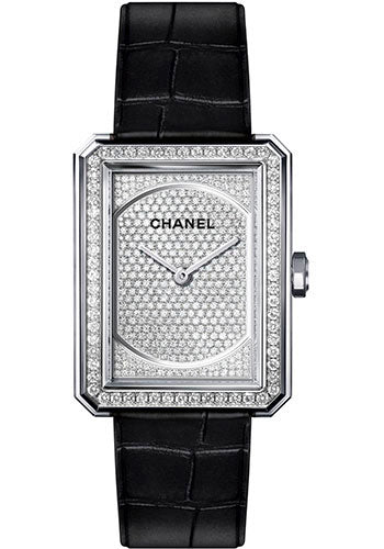 chanel-boyafriend-quartz-watch-medium-white-gold-case-diamond-bezel-black-strap-h6674