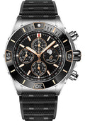 breitling-super-chronomat-44-four-year-calendar-watch-steel-and-18k-red-gold-black-dial-black-rubber-strap-folding-buckle-i19320251b1s1