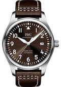 iwc-pilots-watch-mark-xviii-edition-antoine-de-saint-exupery-40-0-mm-stainless-steel-case-brown-dial-brown-calfskin-strap-iw327003