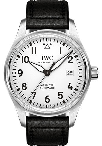 iwc-pilots-watch-mark-xviii-40-0-mm-stainless-steel-case-silver-dial-black-calfskin-strap-iw327012