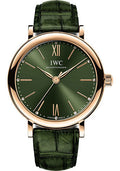 iwc-portofino-automatic-34-18k-5n-gold-case-green-dial-green-alligator-leather-strap-iw357409