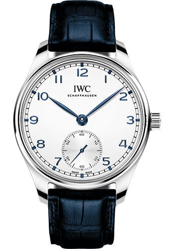 iwc-portugieser-automatic-40-stainless-steel-case-silver-plated-dial-blue-alligator-leather-strap-iw358304