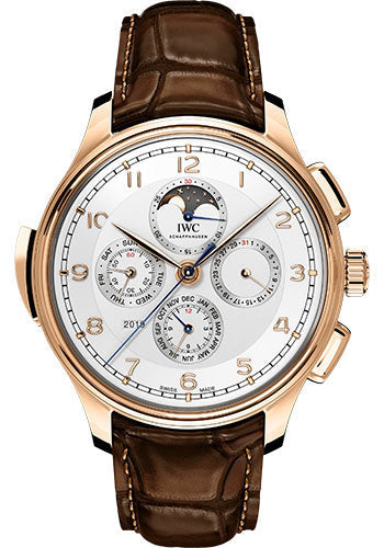 iwc-portugieser-grande-complication-limited-edition-of-250-watch-45-0-mm-5n-gold-case-silver-dial-dark-brown-alligator-strap-iw377602