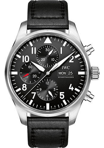 iwc-pilots-watch-chronograph-43-mm-stainless-steel-case-black-dial-black-santoni-calfskin-strap-iw377709