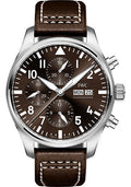 iwc-pilots-watch-chronograph-edition-antoine-de-saint-exupery-43-0-mm-stainless-steel-case-brown-dial-brown-calfskin-strap-iw377713