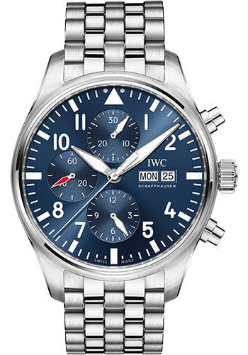iwc-pilots-watch-chronograph-edition-le-petit-prince-43-mm-stainless-steel-case-midnight-blue-dial-steel-bracelet-iw377717