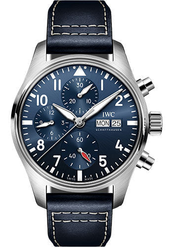 iwc-pilots-watch-chronograph-41-stainless-steel-case-blue-dial-blue-calfskin-strap-iw388101
