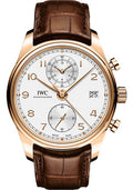 iwc-portugieser-chronograph-classic-watch-42-mm-red-gold-case-silver-dial-brown-alligator-strap-iw390301