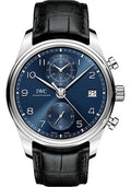 iwc-portugieser-chronograph-classic-watch-42-mm-stainless-steel-case-blue-dial-black-alligator-strap-iw390303