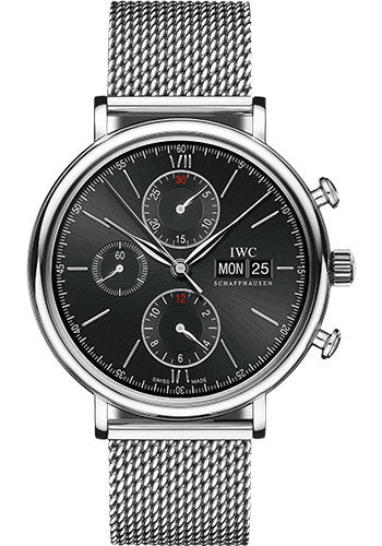 iwc-portofino-chronograph-watch-42-0-mm-stainless-steel-case-black-dial-milanaise-mesh-steel-bracelet-iw391030