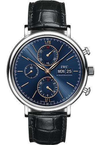 iwc-portofino-chronograph-watch-42-0-mm-stainless-steel-case-blue-dial-black-alligator-strap-iw391036