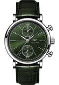 iwc-portofino-chronograph-39-watch-stainless-steel-case-green-dial-green-alligator-leather-strap-iw391405