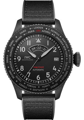 iwc-pilots-watch-timezoner-top-gun-ceratanium-watch-ceratanium®-case-black-dial-black-rubber-strap-iw395505