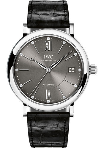 iwc-portofino-midsize-automatic-watch-37-mm-stainless-steel-case-black-dial-black-alligator-strap-iw458102