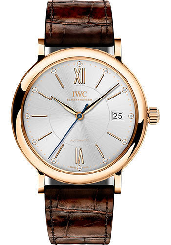 iwc-portofino-automatic-37-watch-37-0-mm-5n-gold-case-silver-dial-dark-brown-alligator-strap-iw458116