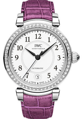 iwc-da-vinci-automatic-36-watch-36-0-mm-stainless-steel-case-silver-dial-raspberry-pink-alligator-strap-iw458308
