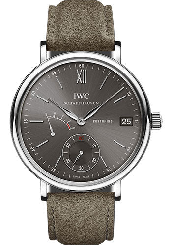 iwc-portofino-hand-wound-eight-days-watch-45-0-mm-stainless-steel-case-slate-grey-dial-grey-suede-strap-iw510115
