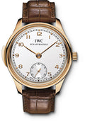 iwc-portuguese-minute-repeater-limited-edition-of-500-watch-44-mm-red-gold-case-silver-dial-brown-alligator-strap-iw544907