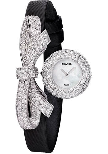 chanel-ruban-jewelry-quartz-watch-ribbon-motif-white-gold-case-black-satin-strap-j11129