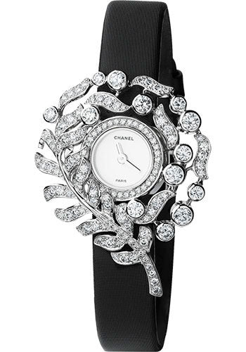 chanel-plume-de-chanel-jewelry-watch-feather-motif-white-gold-case-black-satin-strap-j60409