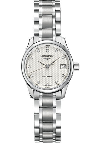 longines-master-collection-watch-25-5-mm-steel-case-silver-barleycorn-diamond-dial-bracelet-l2-128-4-77-6